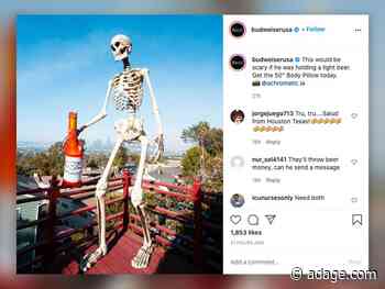 Home Depot’s sold-out giant Halloween skeletons creep into brands’ social feeds