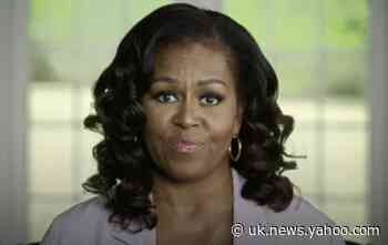 Donald Trump lashes out at Michelle Obama with doctored video showing cities burning