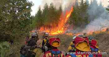 Minnesota firefighters return from two-week tour fighting mountainous Oregon fire
