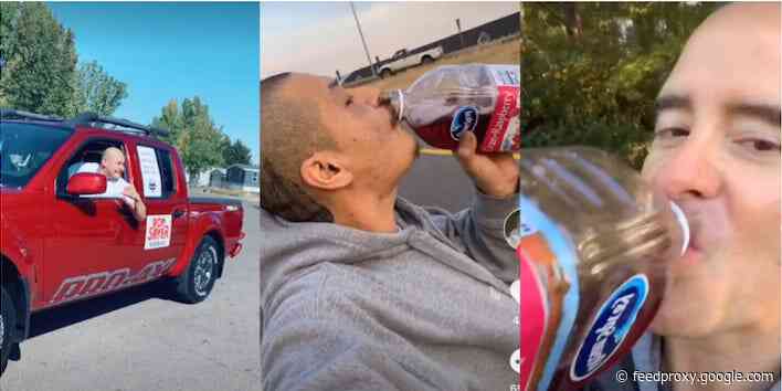 Ocean Spray CEO skateboards to Fleetwood Mac, cranberry juice in hand, to recreate viral TikTok