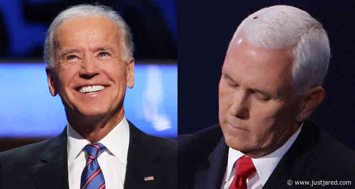 Joe Biden Pokes Fun at Mike Pence After Fly Lands on His Head During Debate!