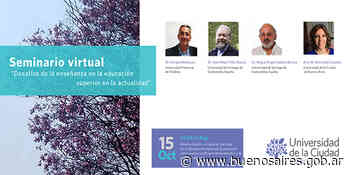 No te pierdas el próximo seminario de la Universidad - buenosaires.gob.ar