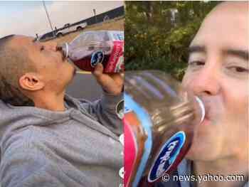 Ocean Spray CEO skateboards to Fleetwood Mac, cranberry juice in hand, to recreate viral TikTok