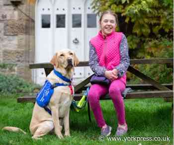 Molly and her support dog to feature on Children in Need show