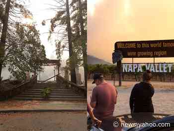 California's Glass Fire has destroyed more than 350 commercial buildings, including a 3-Michelin star restaurant in Napa and the state's oldest resort