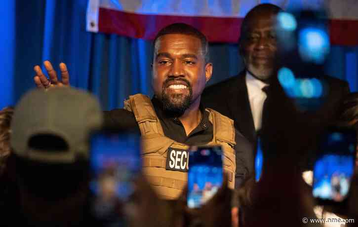 Kanye West shares video of himself holding ‘Vote Kanye’ hat over Kamala Harris’ head during vice presidential debate