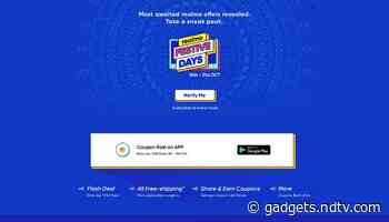 Realme Festive Days Sale Begins October 16: Up to Rs. 3,000 Price Cut on Realme X3, Realme Watch, More