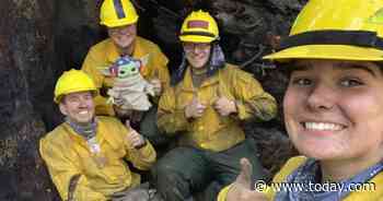 5-year-old donates Baby Yoda doll to firefighters