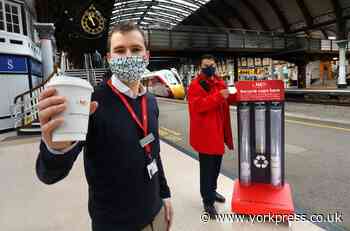 Now you can recycle your coffee cups at York Station