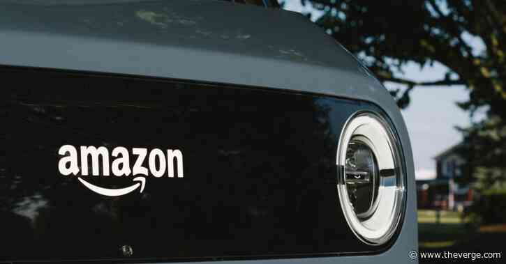 Amazon unveils its new electric delivery vans built by Rivian