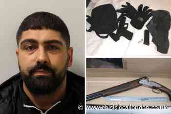 Enfield man jailed on weapons and drugs charges