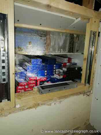 Lancashire County Council: Trading standards seize illegal cigarettes in Bacup and Haslingden