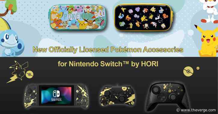 You can deck out your Switch Pokémon-style with these Hori accessories