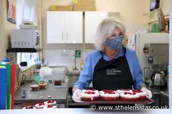 Camilla praises volunteers as she serves lunch to pensioners - St Helens Star