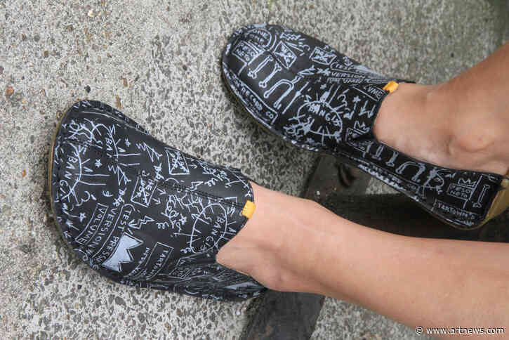 Vivobarefoot to Sell Shoes Hand-Painted with Basquiat’s Most Iconic Designs