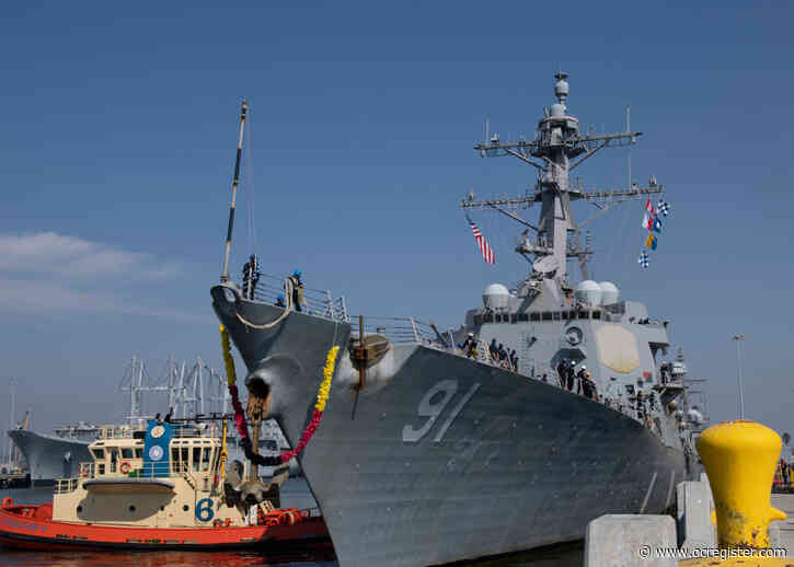 Navy destroyer helped recover $720 million in drugs during 9 month deployment