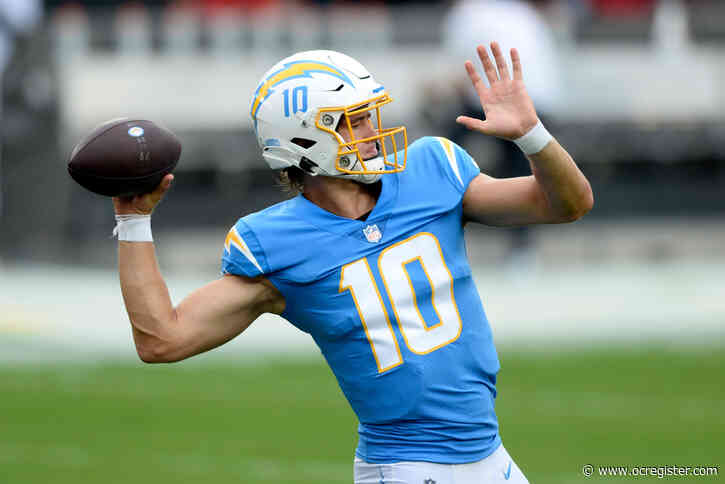 Chargers name Justin Herbert starting quarterback for the rest of the season