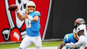 Lynn names Herbert Chargers' starting QB
