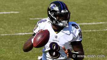 Ravens QB Jackson again misses practice, also ill
