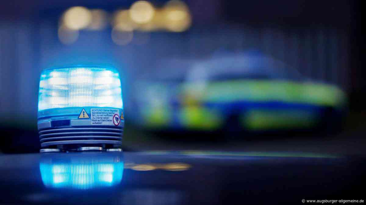 Polizei stoppt gestohlenen Wagen nach wilder Verfolgungsjagd - Augsburger Allgemeine