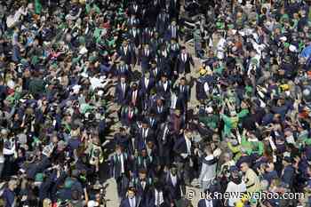 No. 5 Notre Dame returns after hiatus to host Florida State