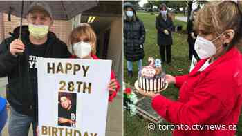 Family brings cake to son's grave, marks another milestone without finding his killer
