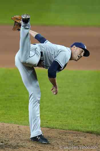 Injured Drake replaced by Richards on Rays' ALDS roster