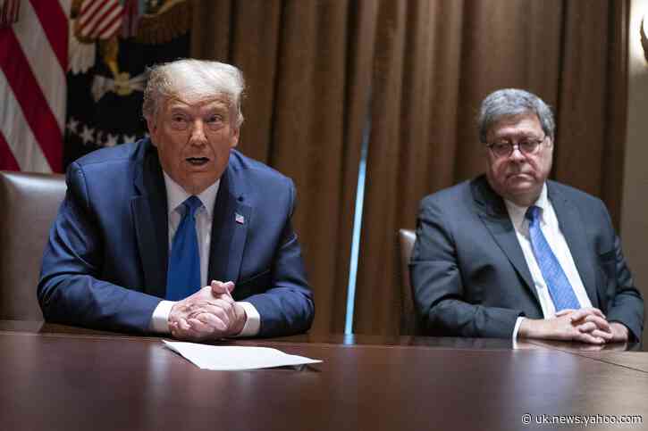 Trump, Barr at odds over slow pace of Durham investigation