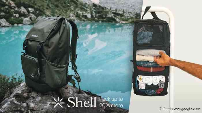 Shell travel backpack raises over $770,000 on Kickstarter