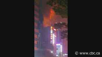 Dozens hurt after fire engulfs South Korean high-rise