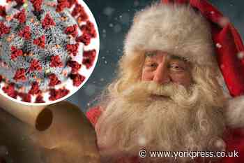 Guess what Santa's up to in the North Pole?