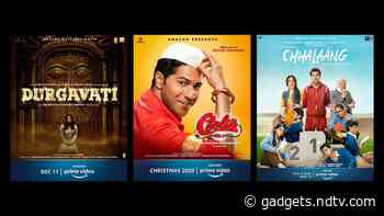 Durgavati, Chhalaang, Coolie No. 1 Part of Amazon Prime Video’s New Indian Film Slate