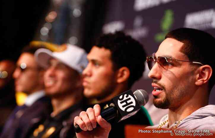 Danny Garcia and Errol Spence mix it up on 12/5 in front of Live fans in Texas