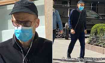 Rick Moranis, 67, goes for a walk after NYC attack