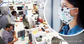 Face masks could be mandatory for all office staff in England