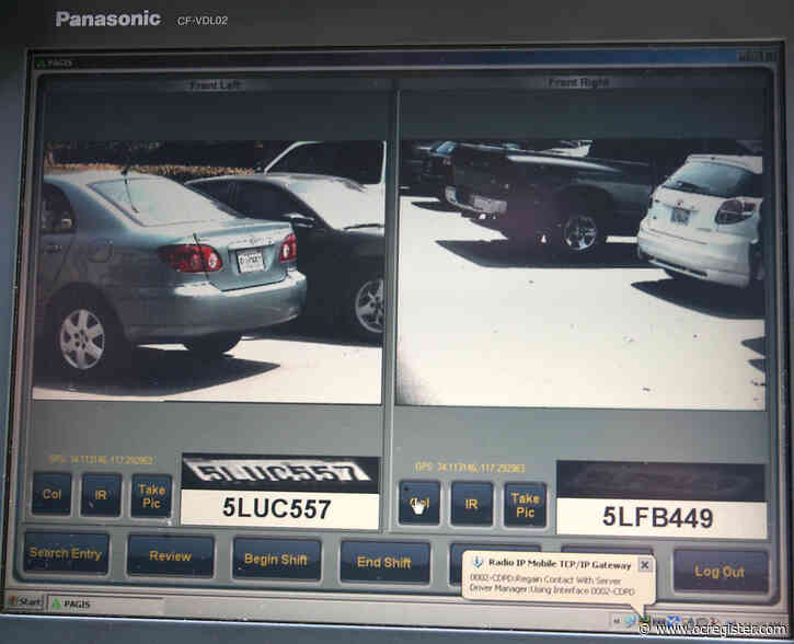 Front license plates can help cops