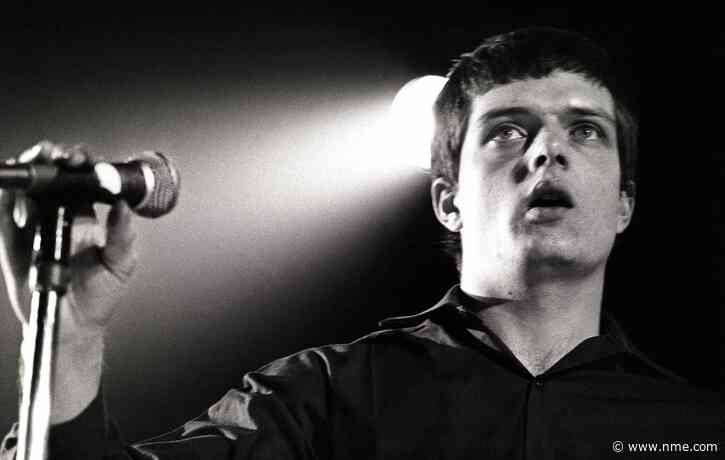 Ian Curtis mural unveiled in Manchester by Peter Hook