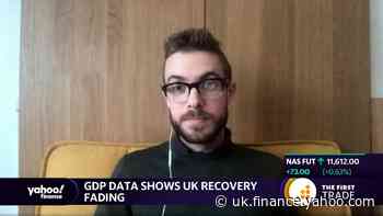 GDP data shows UK recovery fading