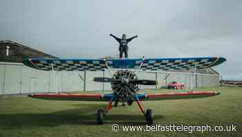 Harry Styles’ mum Anne Twist completes wing walk for Parkinson’s UK