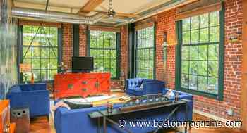 On the Market: A Hip Rhode Island Loft in a Repurposed Textile Mill - Boston magazine