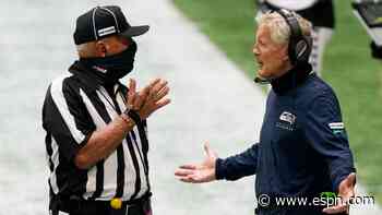 NFL memo: Penalty without mask to talk to ref