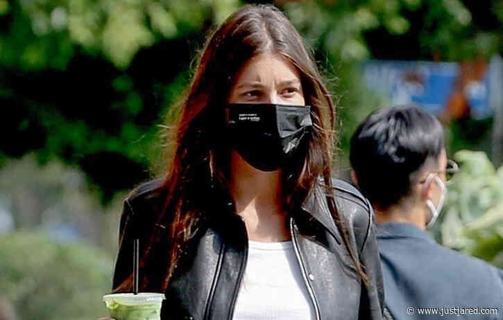 Camila Morrone Wears Her I Am a Voter Mask, Reveals Who She Voted For