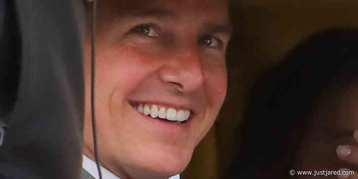 Tom Cruise Is All Smiles Filming 'Mission: Impossible 7' in Rome