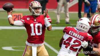 Garoppolo to make Niners return vs. Dolphins