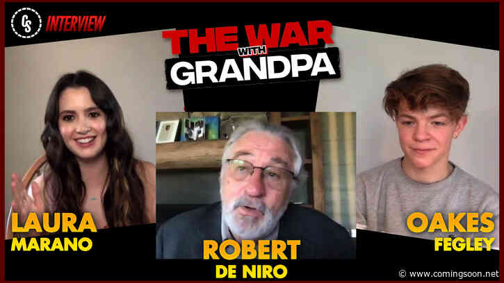 CS Video: The War With Grandpa Interview With De Niro, Fegley & Marano