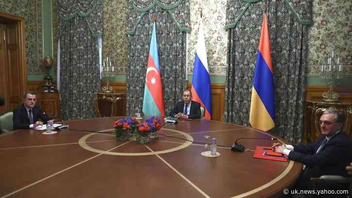 Moscow hosts Armenia-Azerbaijan talks as fighting continues over Nagorno-Karabakh