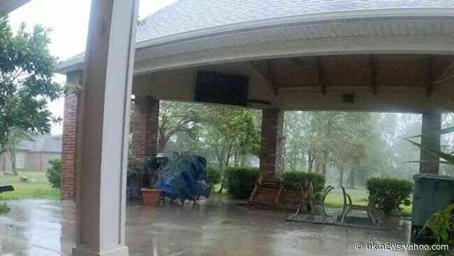 High Winds Lash Lake Charles as Hurricane Delta Continues Approach