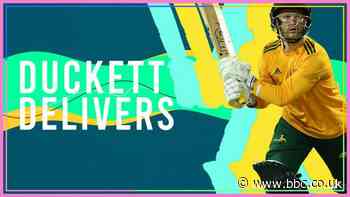 T20 Blast final: Ben Duckett half-century leads Notts Outlaws to victory over Surrey