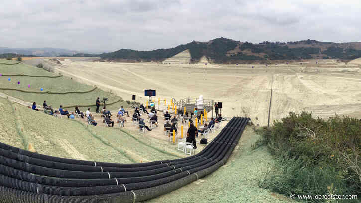 Vast new reservoir in south Orange County gets its first drops of water