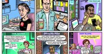 An Alternate Reality In Which Famous Writers Deal With Lockdown